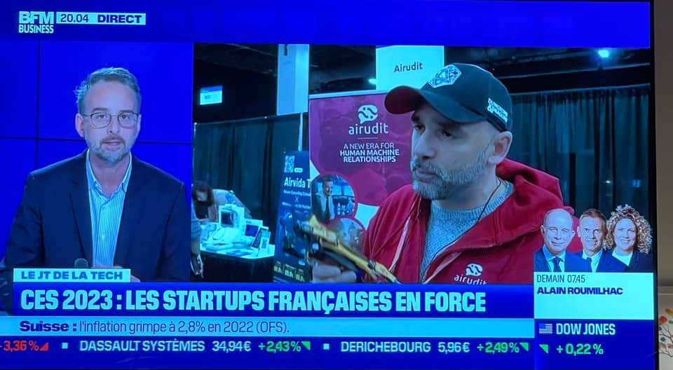 Marc Bagur interviewé sur BFM Business au CES 2023